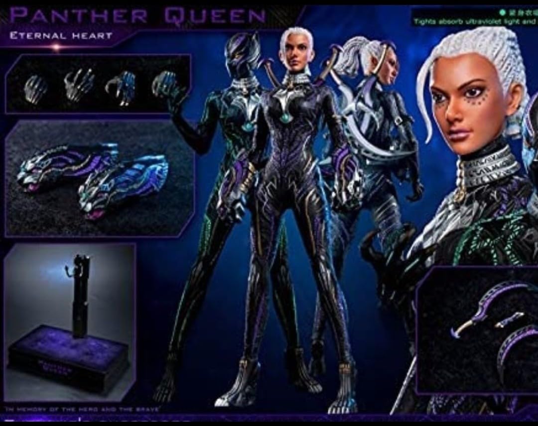 Amazon.co.jp: 1/6 Black Panther War Story Panther Queen Female